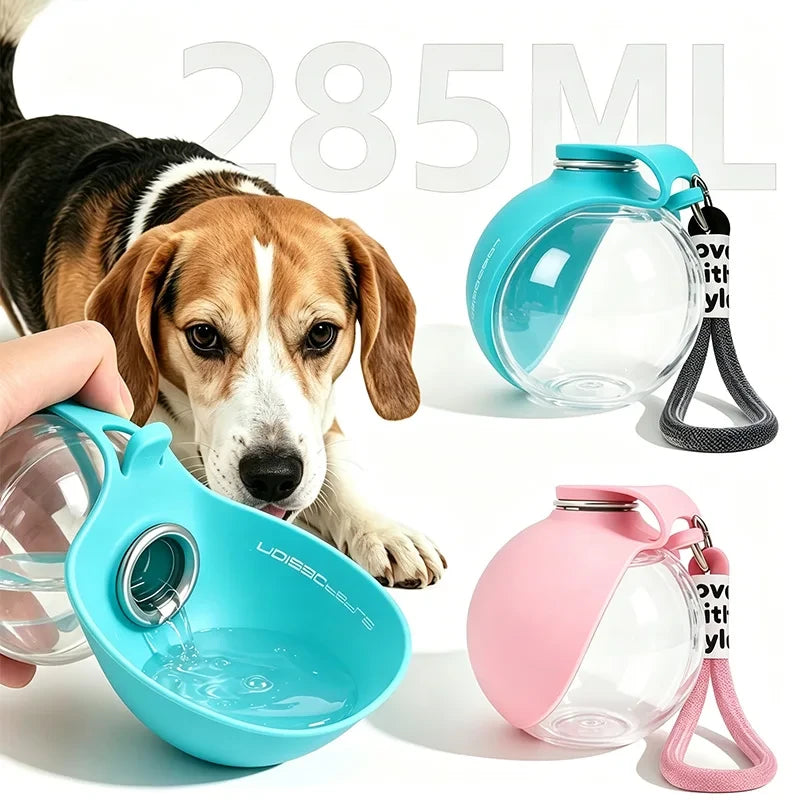 Portable Pet Water Bottle and Bowl